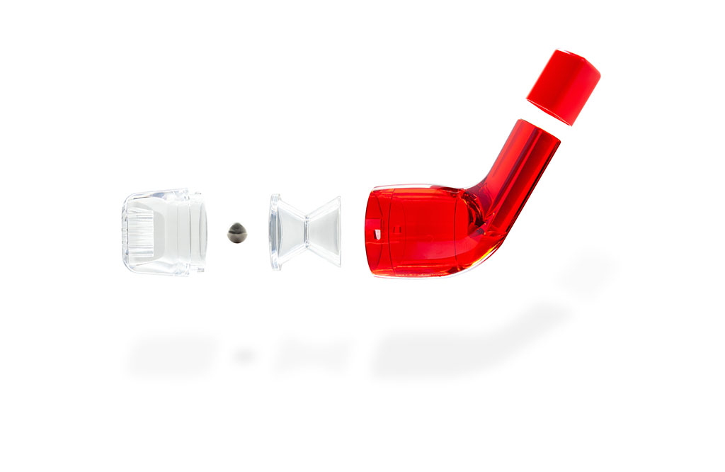Exploded view product shot
